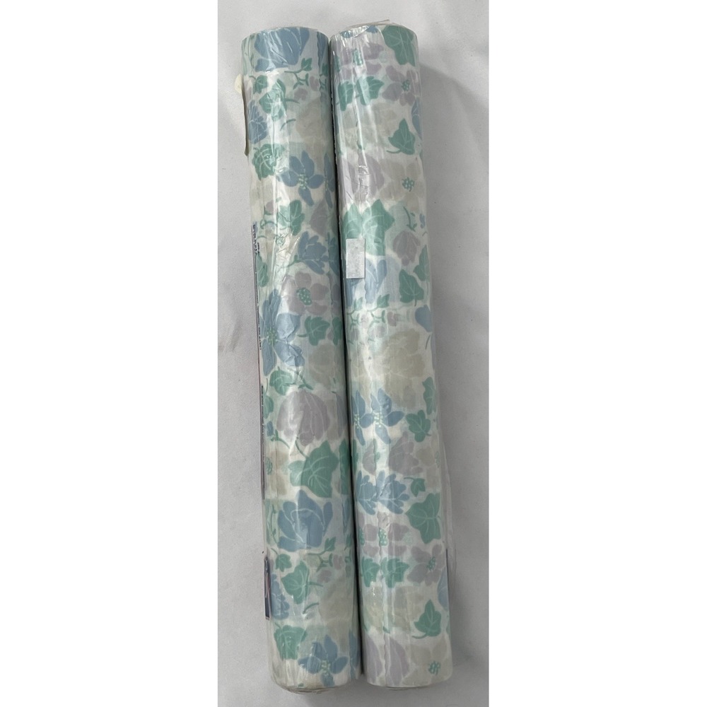 Vintage 1990 Rubbermaid Shelf Liner Drawer Liner Ivy Charm Cottagecore Floral